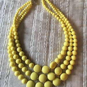 Francesca’s yellow necklace